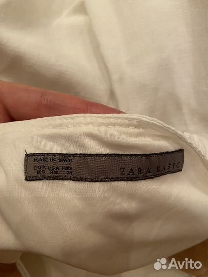 Платье льняное zara оригинал