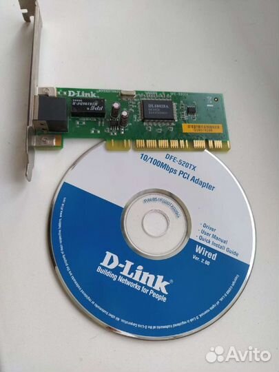 Сетевая карта d-link dfe-520tx
