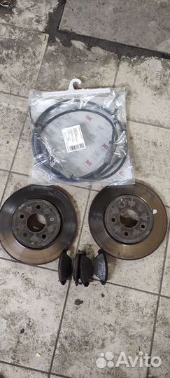 Троса ручника и задние тормозные диски mondeo