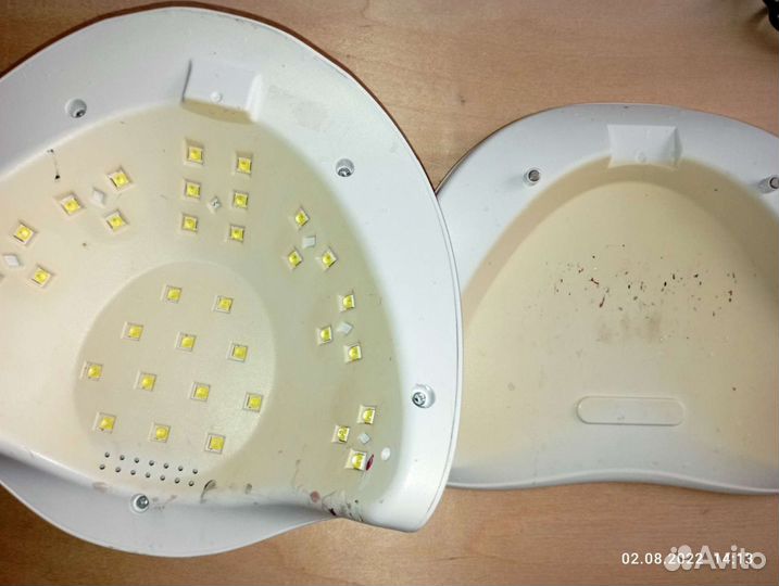 Гибридная лампа для ногтей