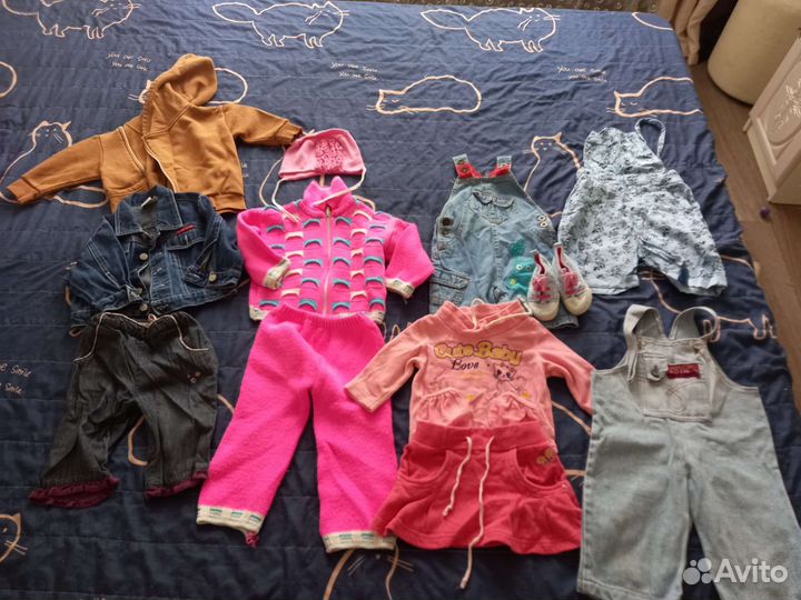 Вещи пакетом 68-74-80-86