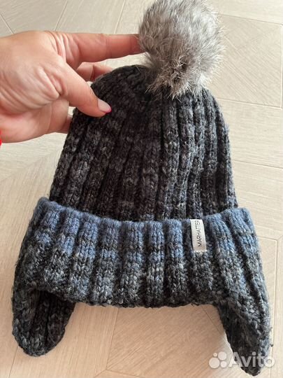 Зимняя шапка для мальчика 52