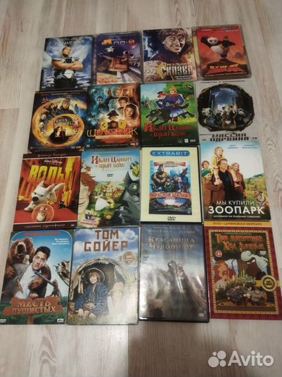 DVD двд Мультфильмы и фильмы для детей