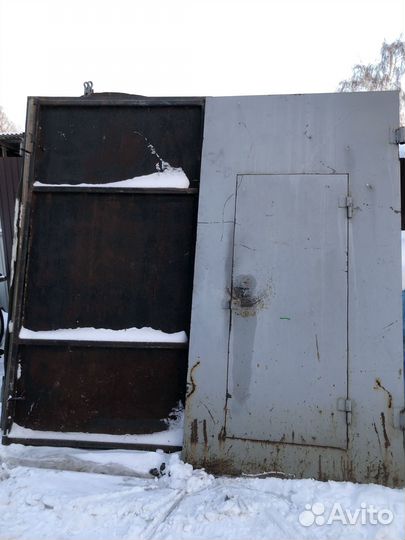 Ворота гаражные бу