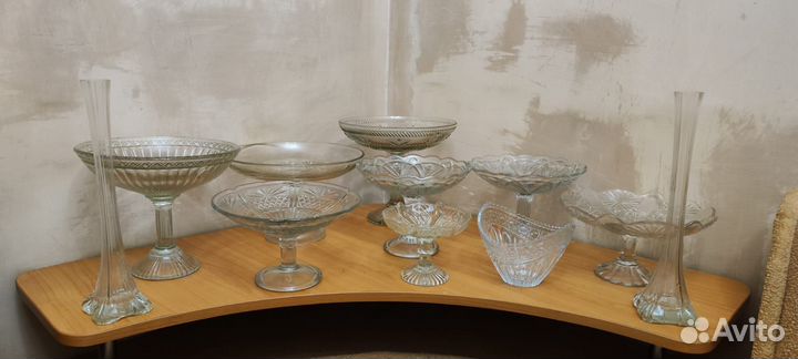 Ваза стекло СССР