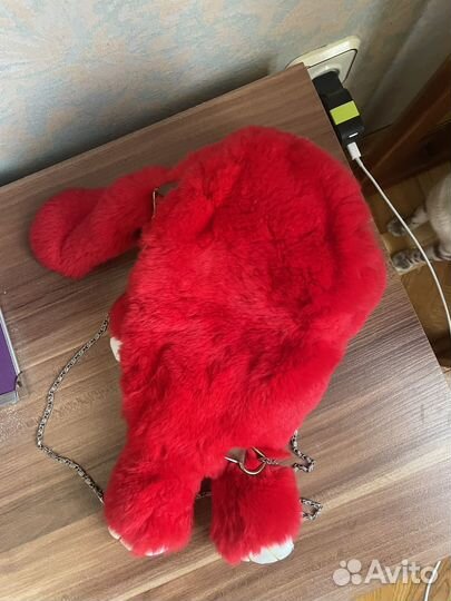 Большой сумка-рюкзак зайка