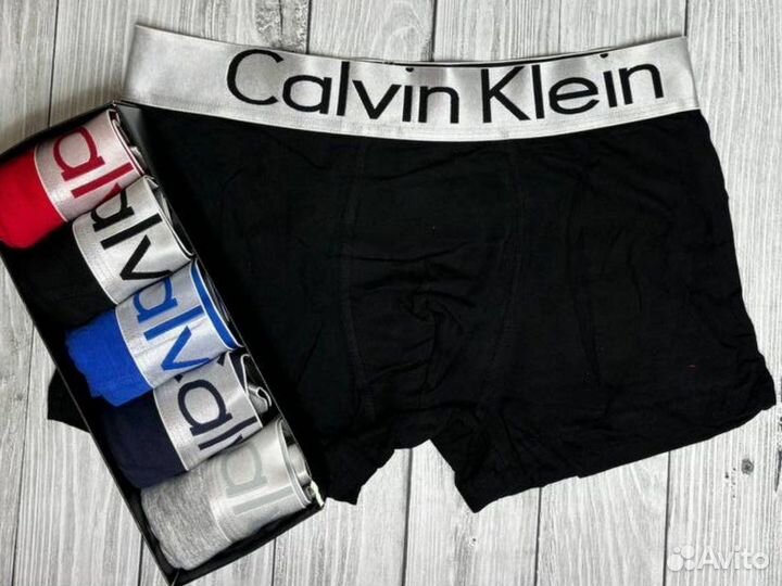 Трусы мужские ck боксеры хлопок