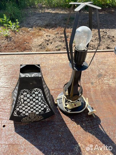 Настольная лампа винтаж СССР