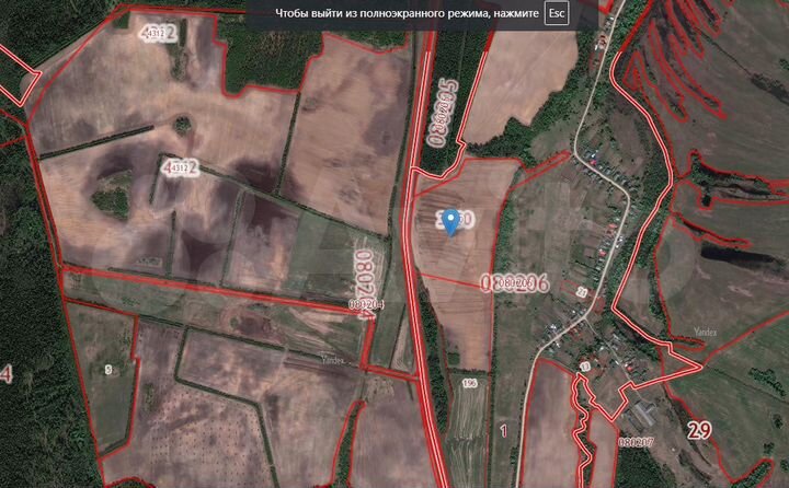 Участок 9,73 га (СНТ, ДНП)
