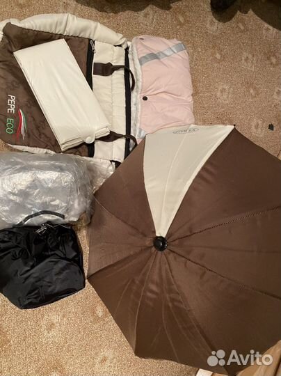 Детская коляска Verdi Pepe eco plus 3 в 1