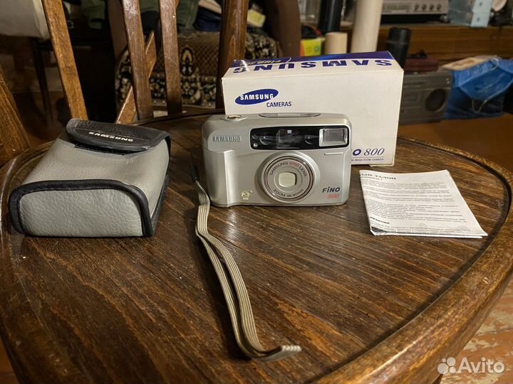 Плёночный фотоаппарат samsung fino 800