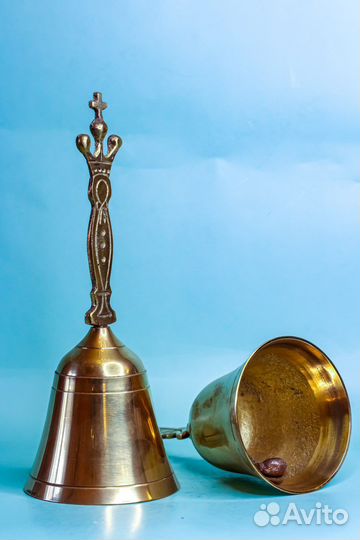 Колокольчик старинный с короной