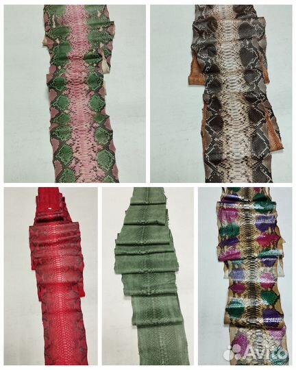 Натуральная кожа питона