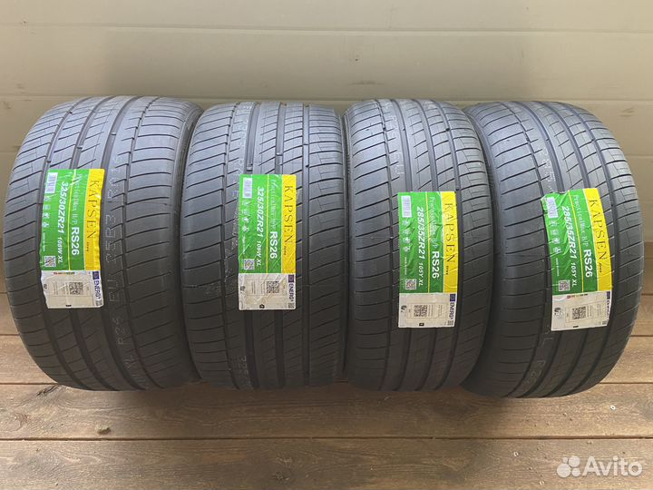 Kapsen RS26 Practical Max HP 325/30 R21 и 285/35 R21 108W