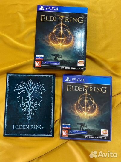 PS4 Elden Ring Премьерное Издание б/у