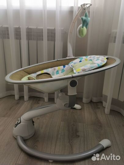 Детские электронные качели шезлонг