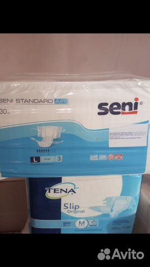 Памперсы для взрослых dailee slip, Tena, Seni