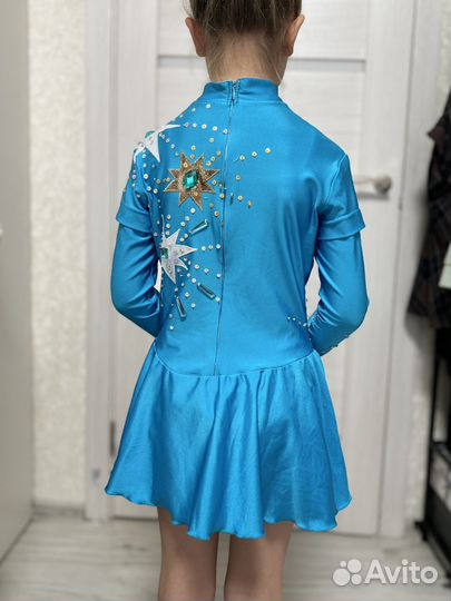 Купальник гимнастический для выступлений 140 146