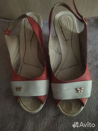 Босоножки женские 39 размер натуральная кожа