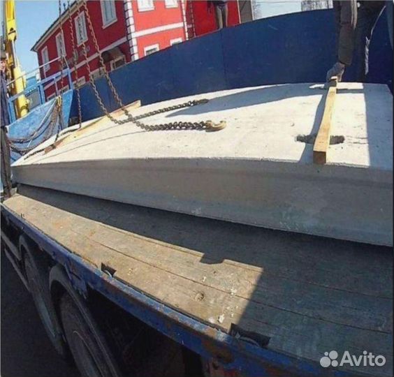 Плиты с завода - с петлями