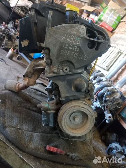 Двигатель D4F, D4F712 на Renault Clio 2