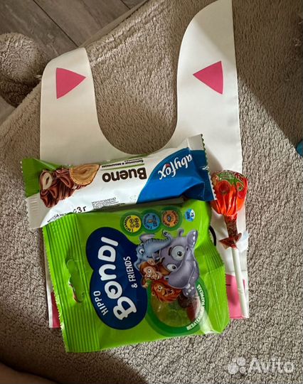 Пакетики для сладостей в детский сад или школу