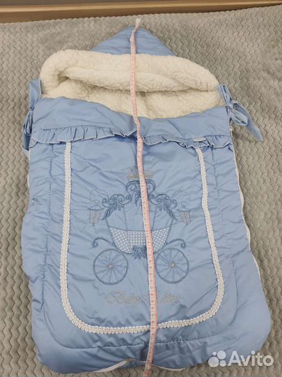 Конверт зимний на выписку