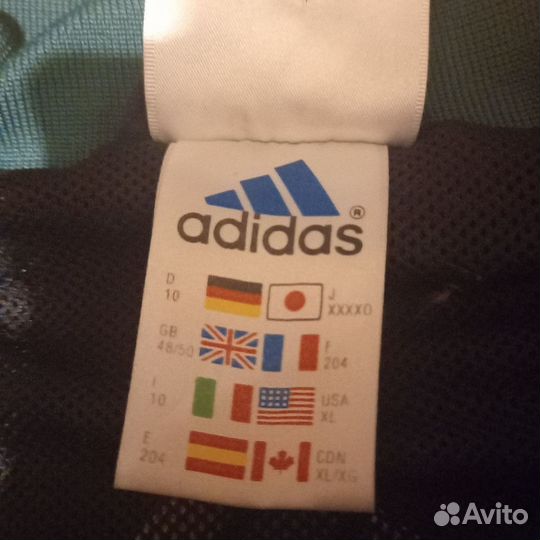 Ветровка adidas мужская, винтаж, ретро