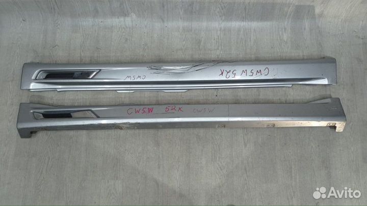 Порог mitsubishi outlander