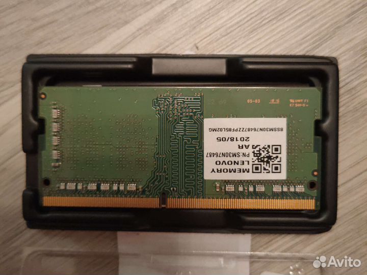 Оперативная память для ноутбука ddr4 4gb