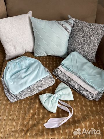 Детское постельное в круглую овальную кроватку