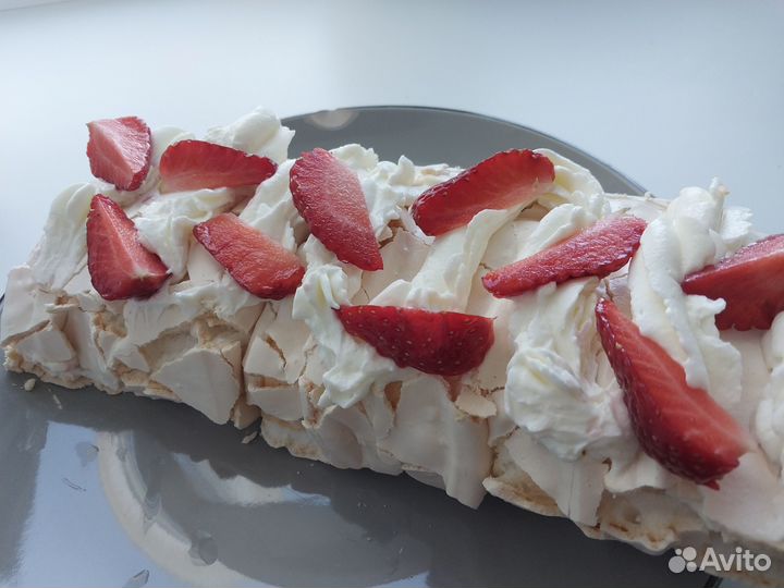 Меренговые рулеты на заказ