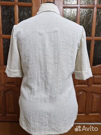 Льняная рубашка женская