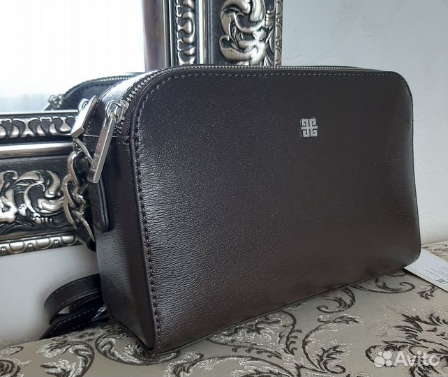 Сумка натуральная кожа gaude