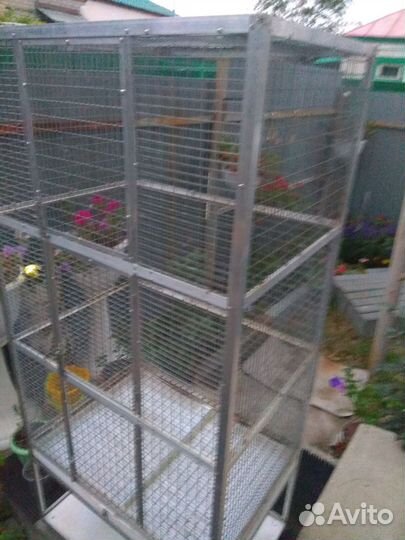 Клетка для шиншиллы бу