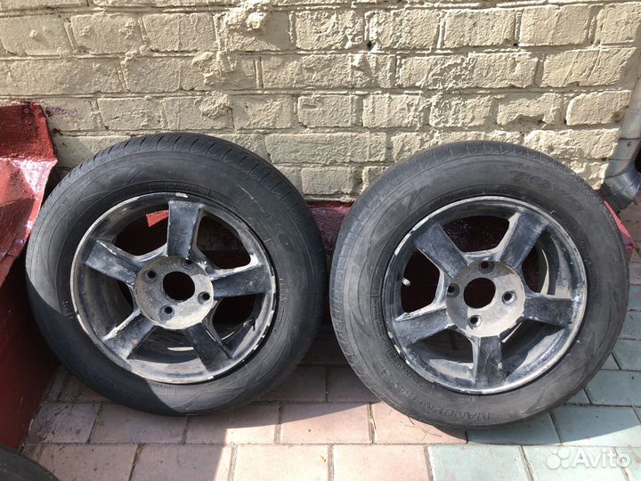 Колеса ниссан альмера классик toyo лето r14 4х114