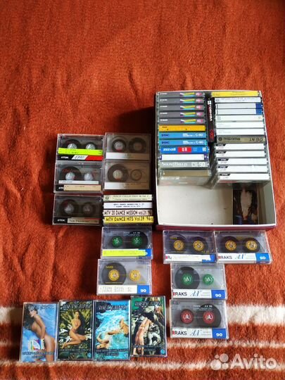 Аудиокассеты Basf, TDK, Goldstar, Raks