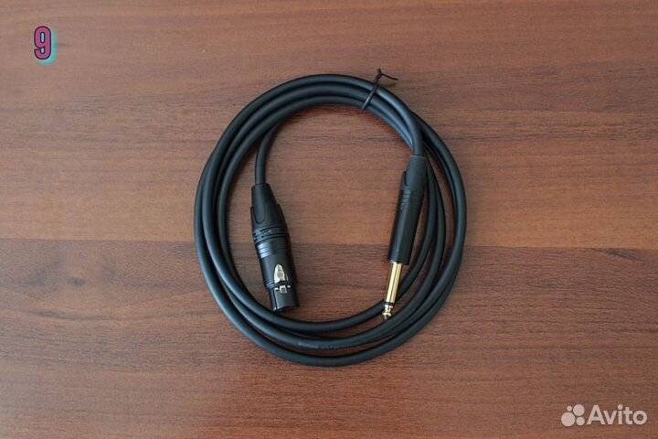Микрофонные и инструментальные кабели XLR, TRS