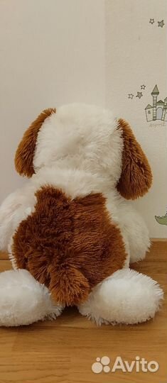 Собачка плюшевая