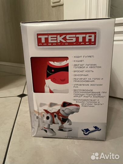 Teksta robotic tirex робот-динозавр