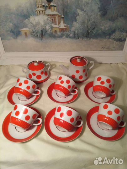 Сервиз чайный СССР