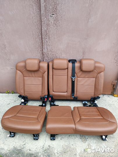 Cалон GLE W166 коричневый