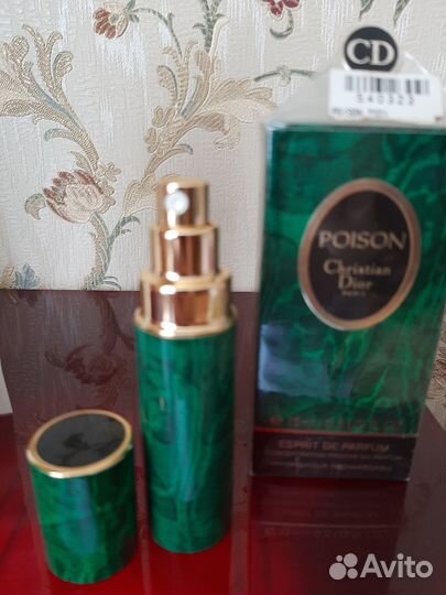 Парфюм Poison, Esprit de parfum, Dior, винтаж