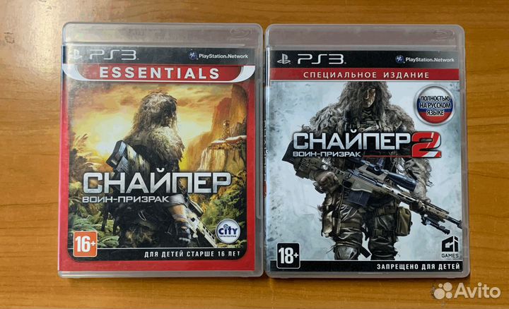 PlayStation 3 серия игр Снайпер