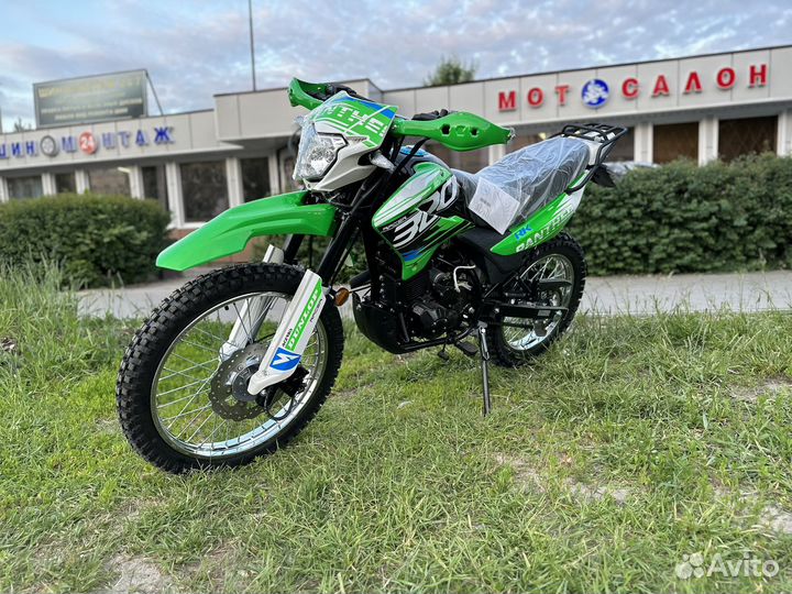 Новый мотоцикл racer panther 300 2023 зеленый