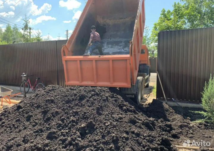 Земля перегной навоз с доставкой A