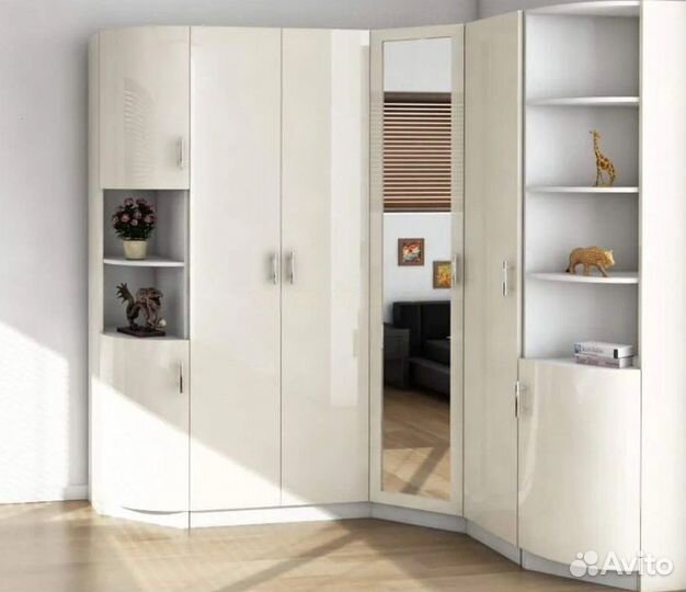 Угловой шкаф доставка установка