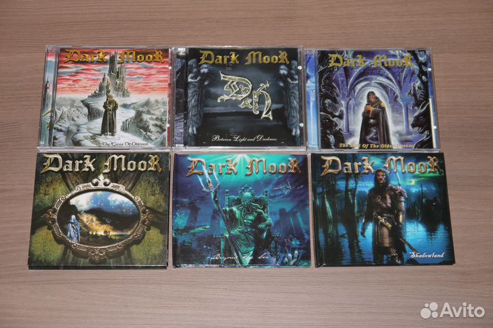 Dark Moor (6 альбомов), Audio CD, лицензия