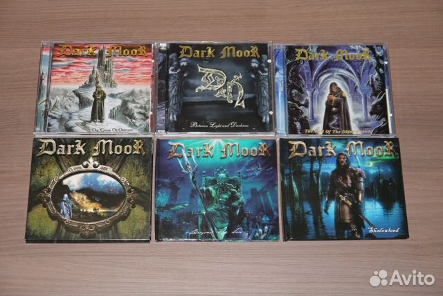 Dark Moor (6 альбомов), Audio CD, лицензия