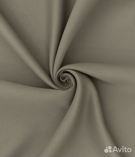 Штора портьерная Блэкаут 200x260 см серый ;